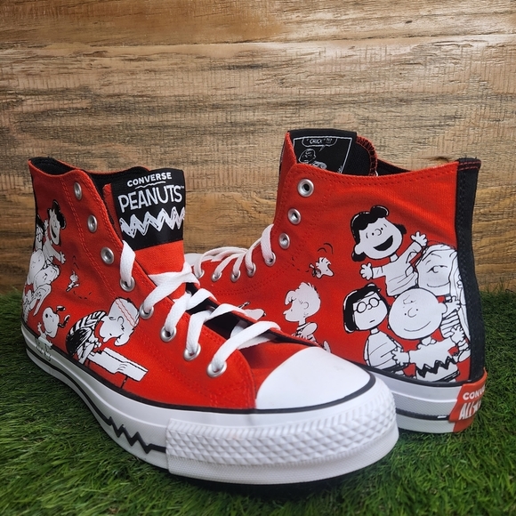 Converse Other - New Converse x Peanuts Chuck Taylor All-Star Snoopy & Friends A02573F Size 11.5